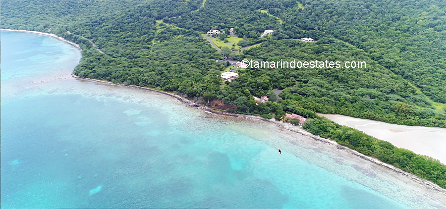Aerial view of Tamarindo Estates